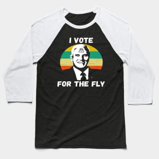 Funny Pence Vice Presidential Debate I Vote For The Fly Baseball T-Shirt